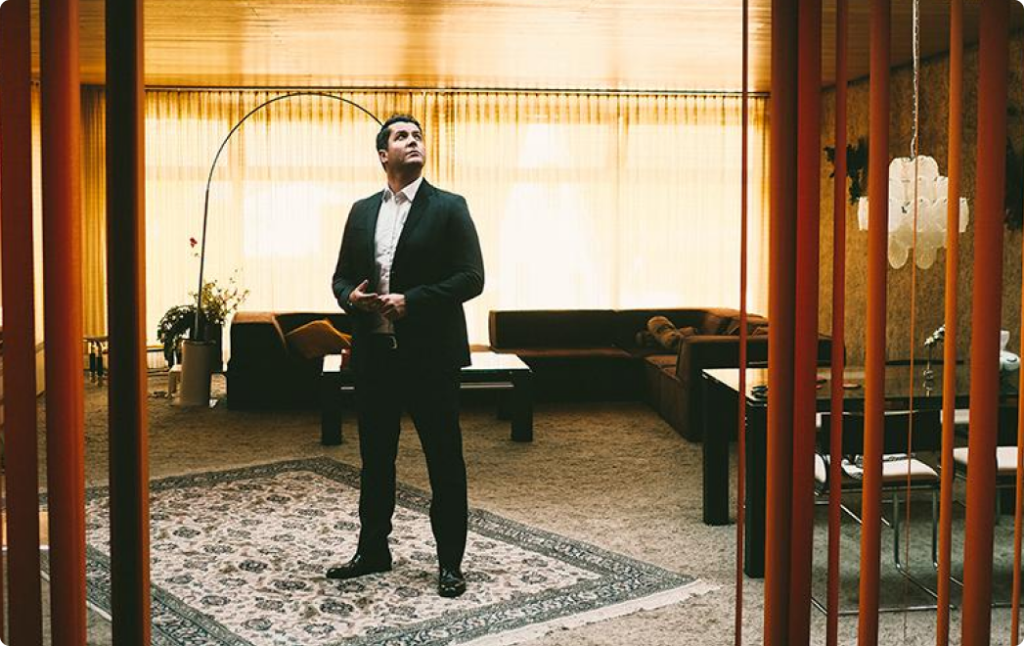 Photo of Ili Digital Ceo Dr Serhan Ili at a Retro Hotel