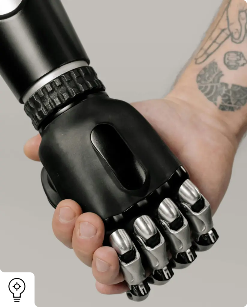 Cta_agenticai-expert – Ili Digital Agentic Ai Robot Versus Human Hands